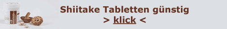 Shiitake Tabletten